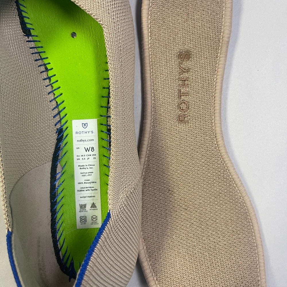 Rothy's Tan Women's Shoes - Picture 9 of 11